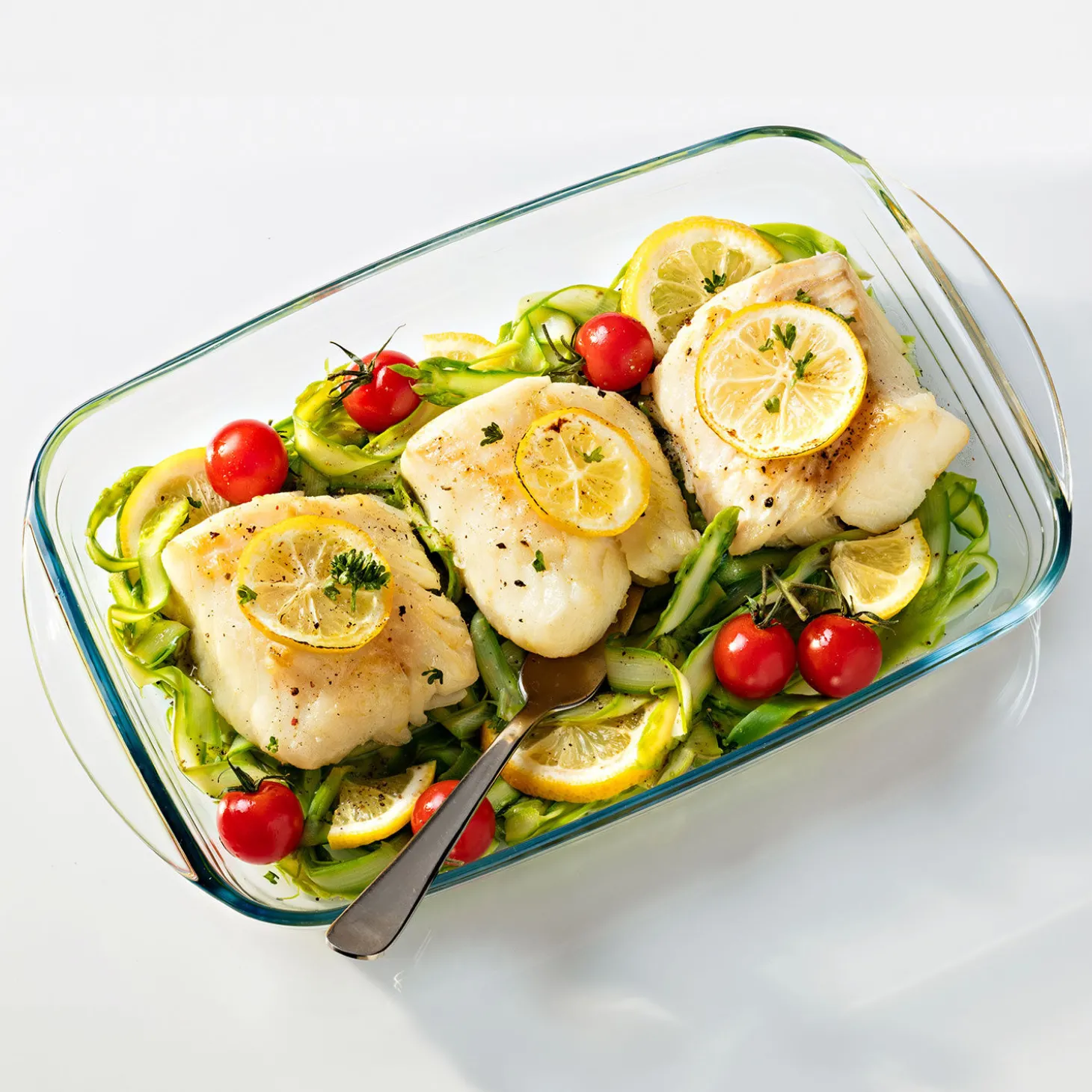 Ô Cuisine Auflaufform 2er Set Rechteckig, Borosilikatglas