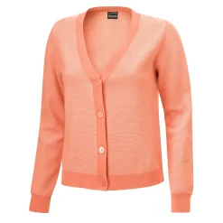 2 farbiger Cardigan mit Struktur und Knöpfen