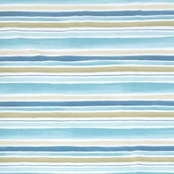 Acryl-Tischdecke mit farbigen Längsstreifen