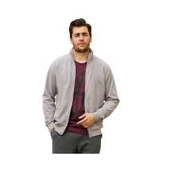 Ahorn Sweat-Jacke Herren mit Reissverschluss