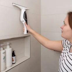 Akku-Fensterreiniger mit Teleskopstab