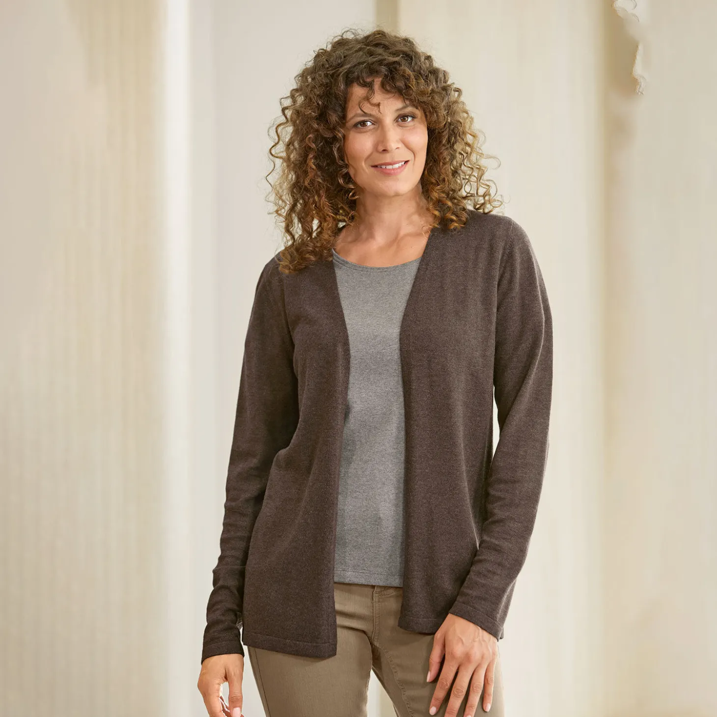 Anschmiegsamer Damen Cardigan