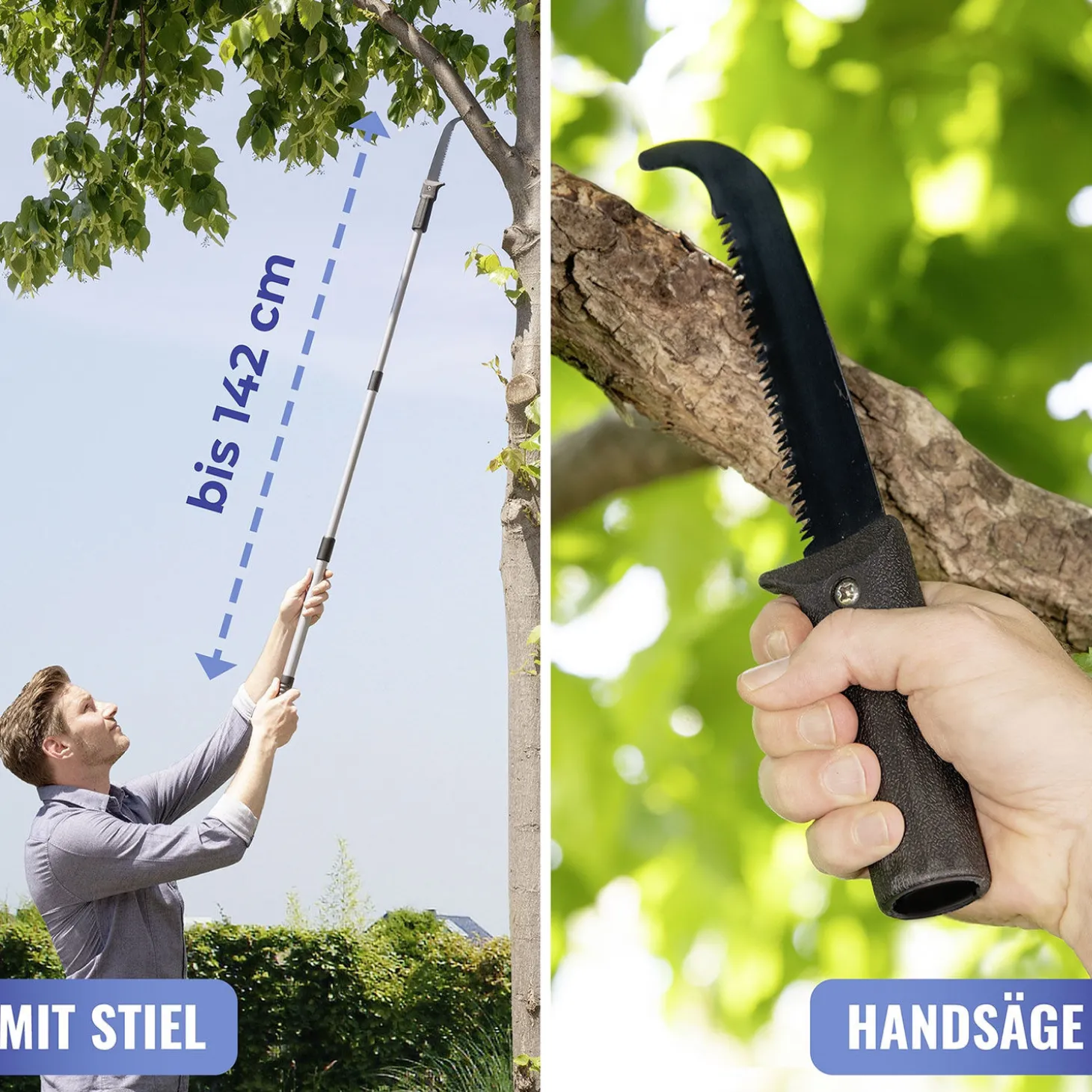 Astsäge mit Teleskopstiel