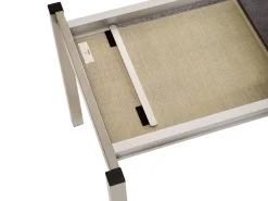 Ausziebarer Gartentisch mit Dektonplatte Kreta-Grey