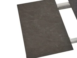 Ausziebarer Gartentisch mit Dektonplatte Dark Moon