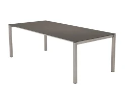 Ausziehbarer Keramik-Gartentisch Zement
