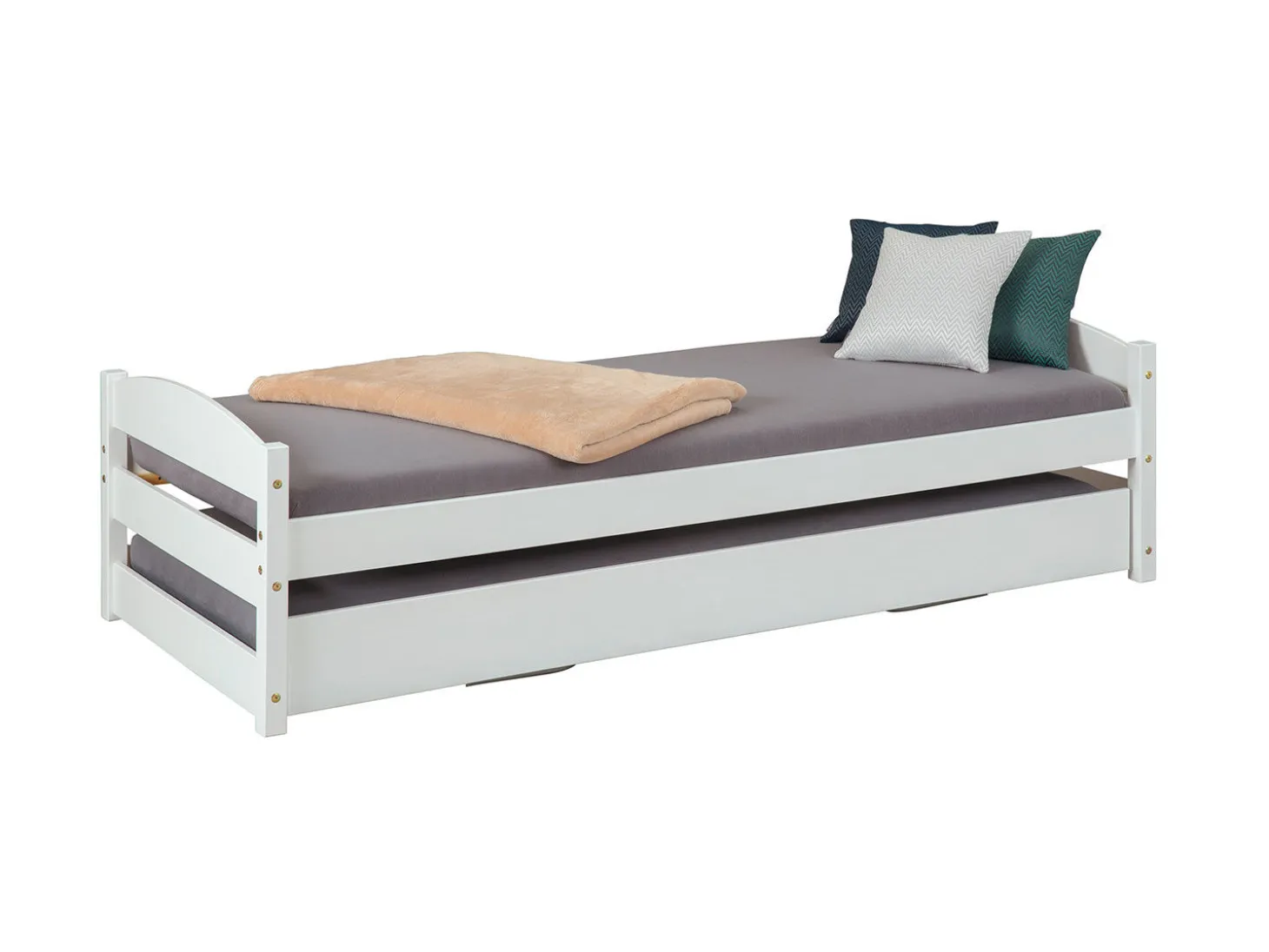 Ausziehbett aus Massivholz