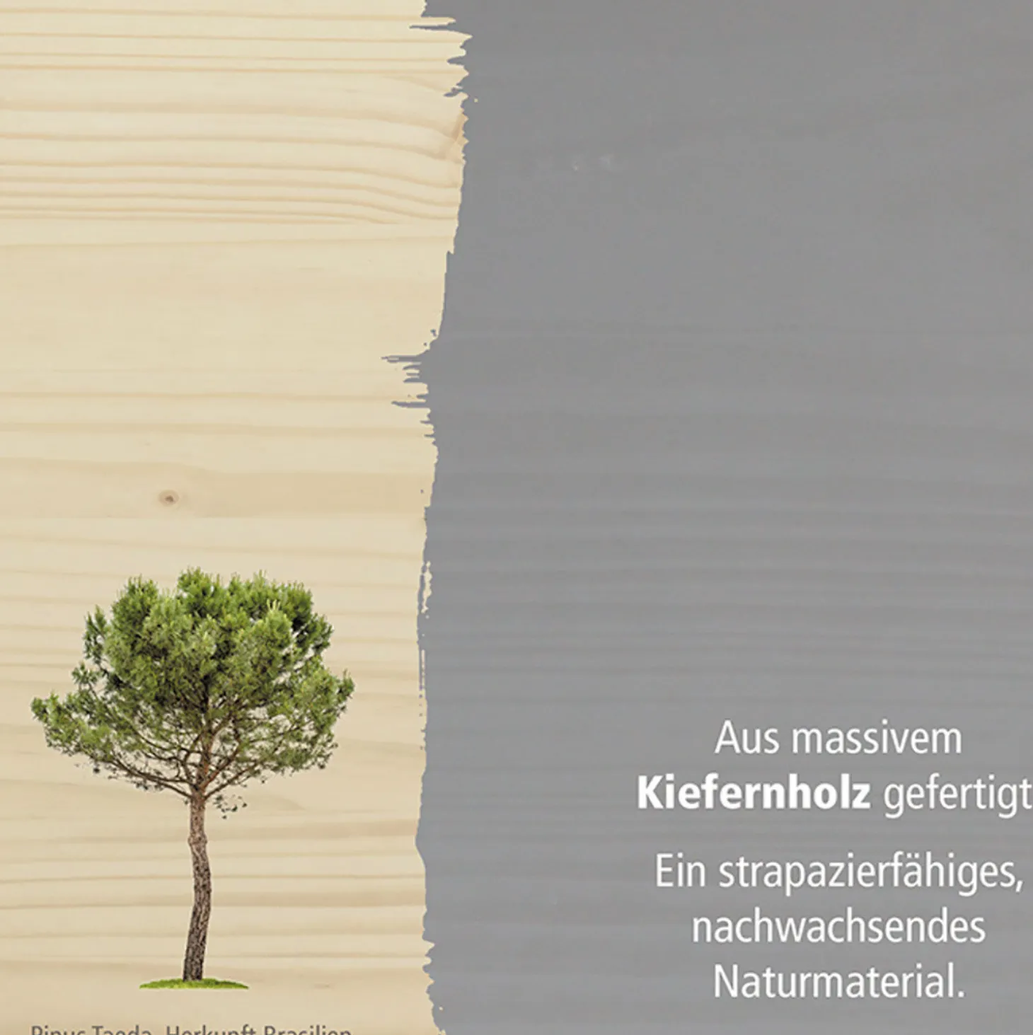 Ausziehbett Laura aus Massivholz