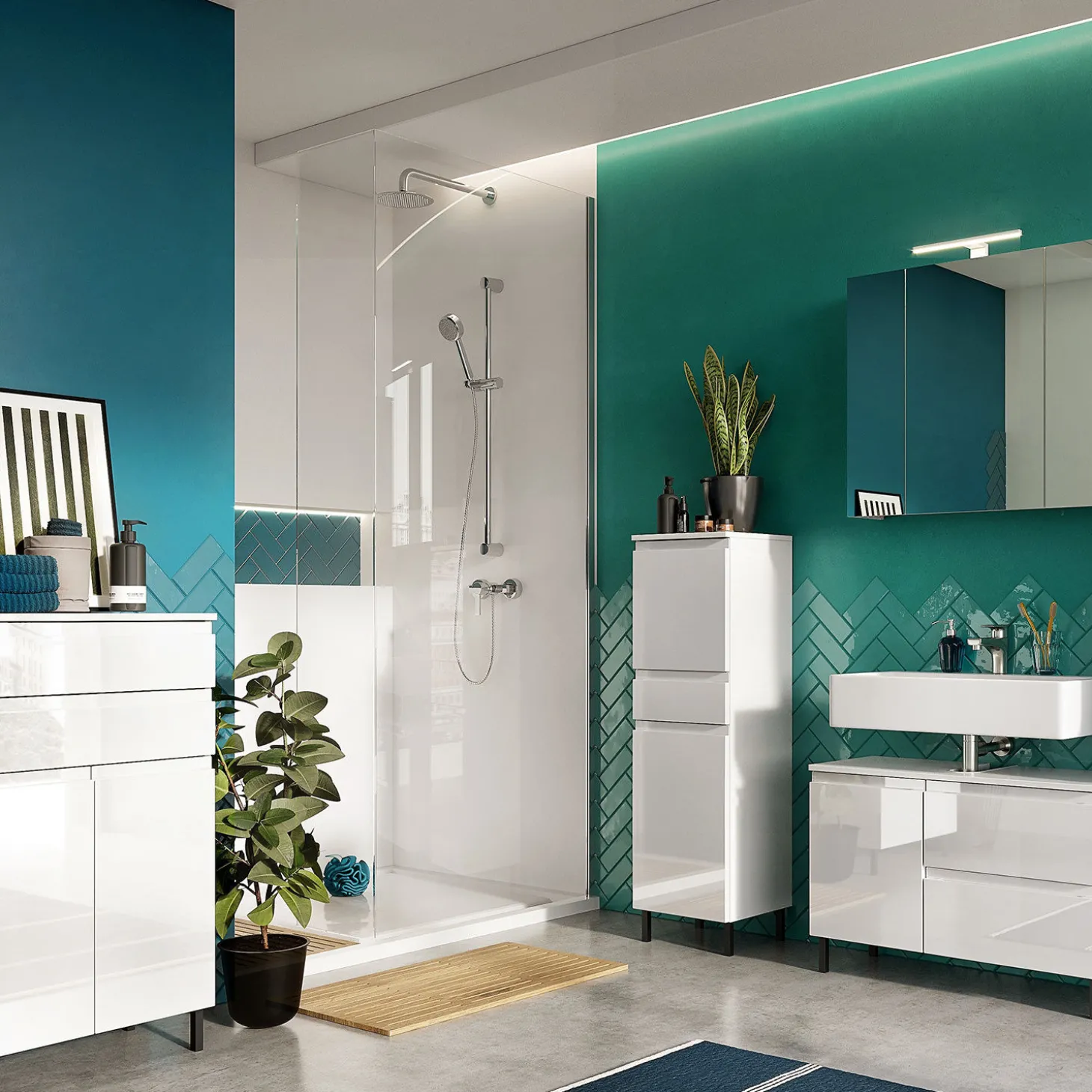 Badezimmer Kommode Silas