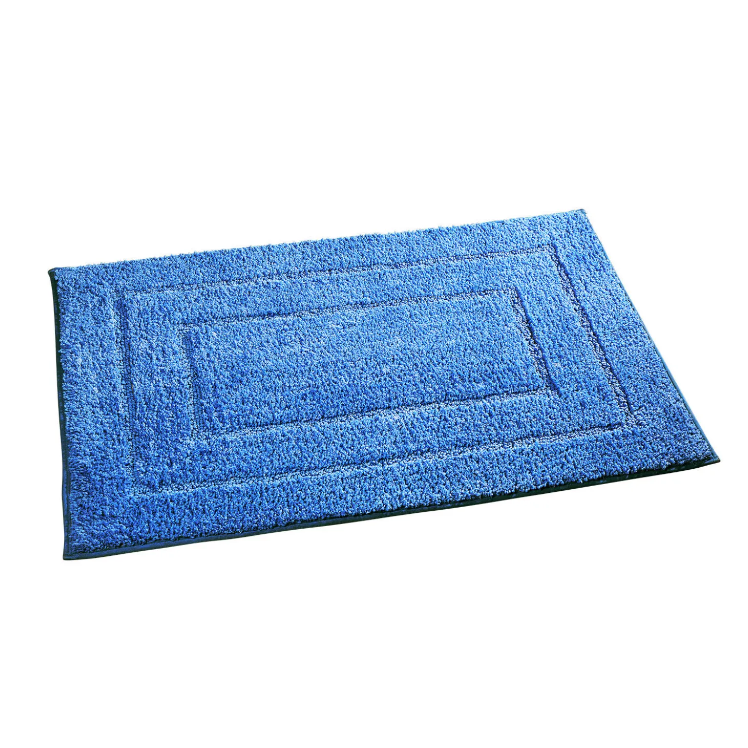 Badteppich mit quadratischem Muster