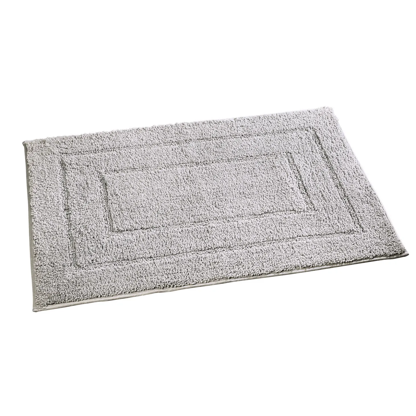 Badteppich mit quadratischem Muster