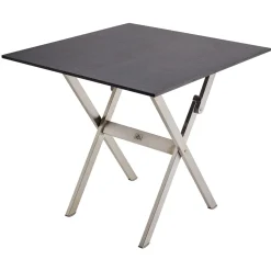 Balkonklapptisch Edelstahl/HPL