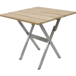 Balkon-Klapptisch Teak quadratisch