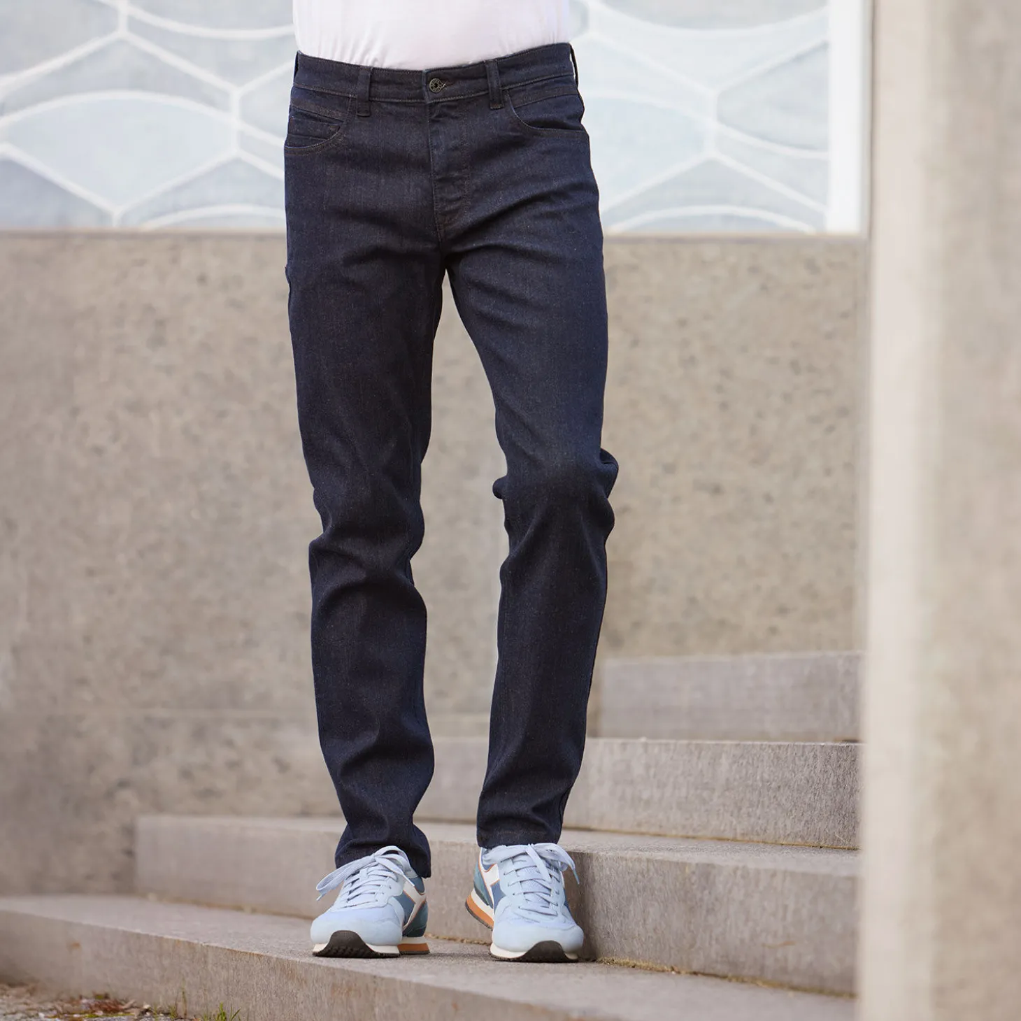 Basic Herren 5-Pocket Jeans