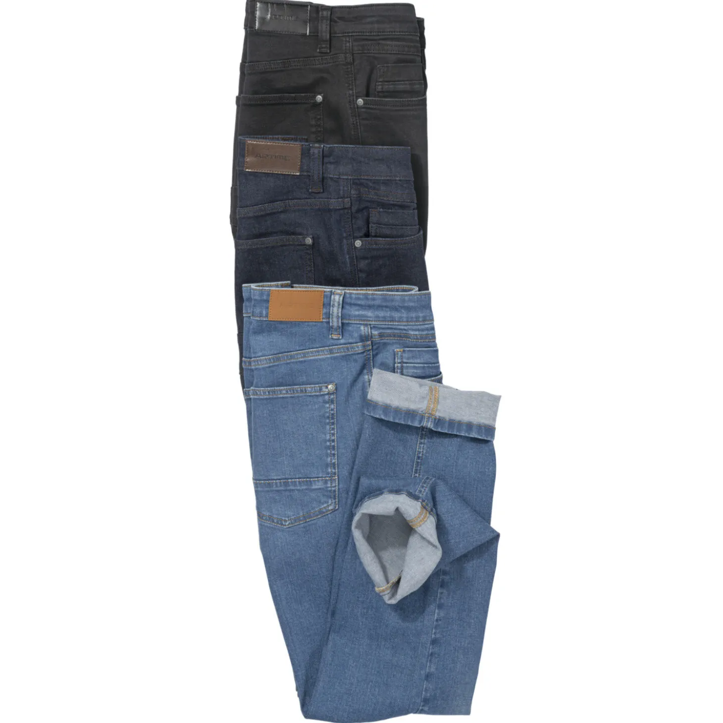 Basic Herren 5-Pocket Jeans