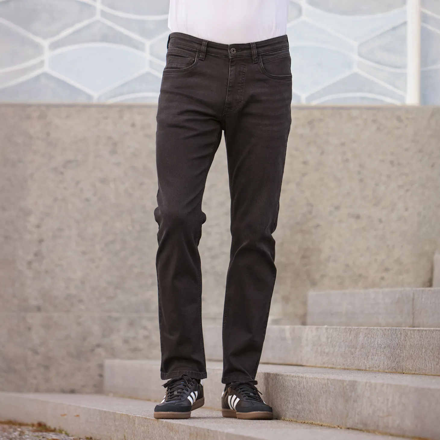 Basic Herren 5-Pocket Jeans
