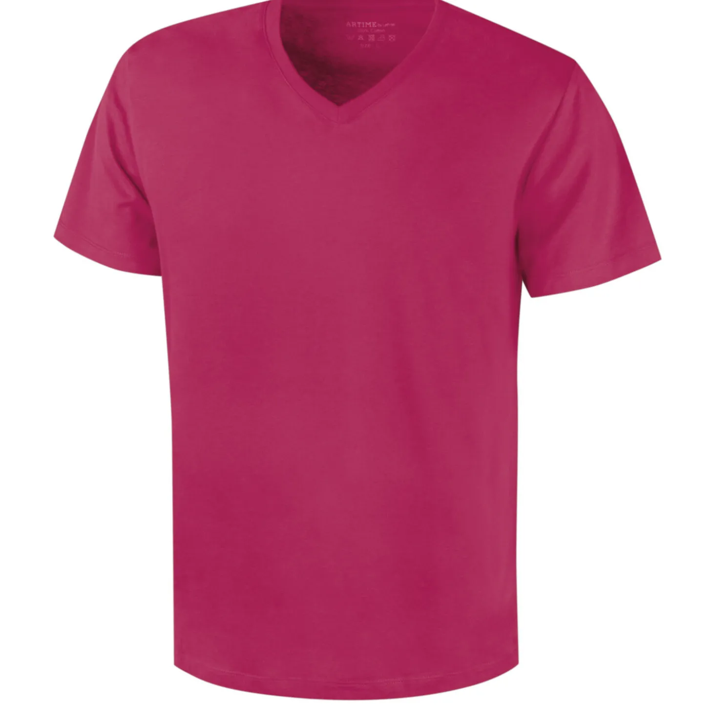 Basic Herren V-Neck T-Shirt GOTS-Zertifiziert