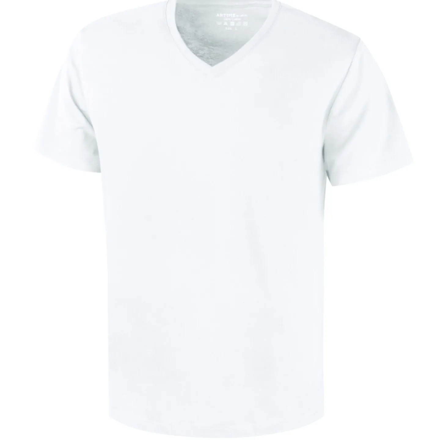 Basic Herren V-Neck T-Shirt GOTS-Zertifiziert