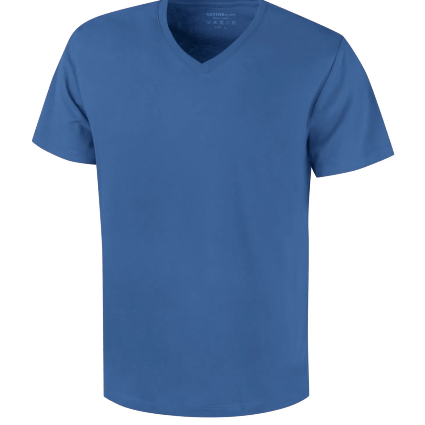 Basic Herren V-Neck T-Shirt GOTS-Zertifiziert