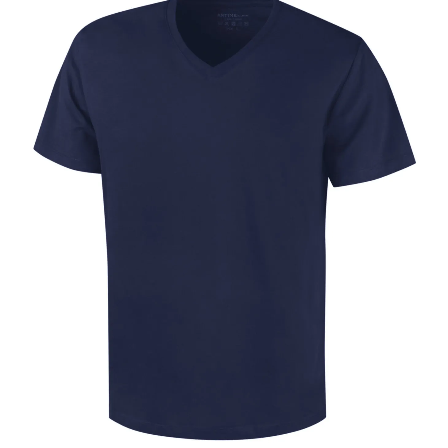 Basic Herren V-Neck T-Shirt GOTS-Zertifiziert