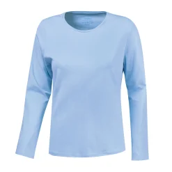 Basic Langarm-Shirt uni