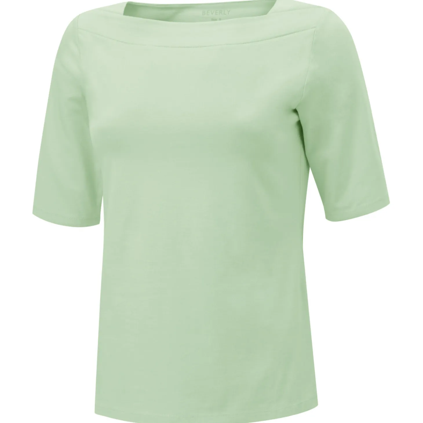 Basic Shirt mit Karree-Ausschnitt