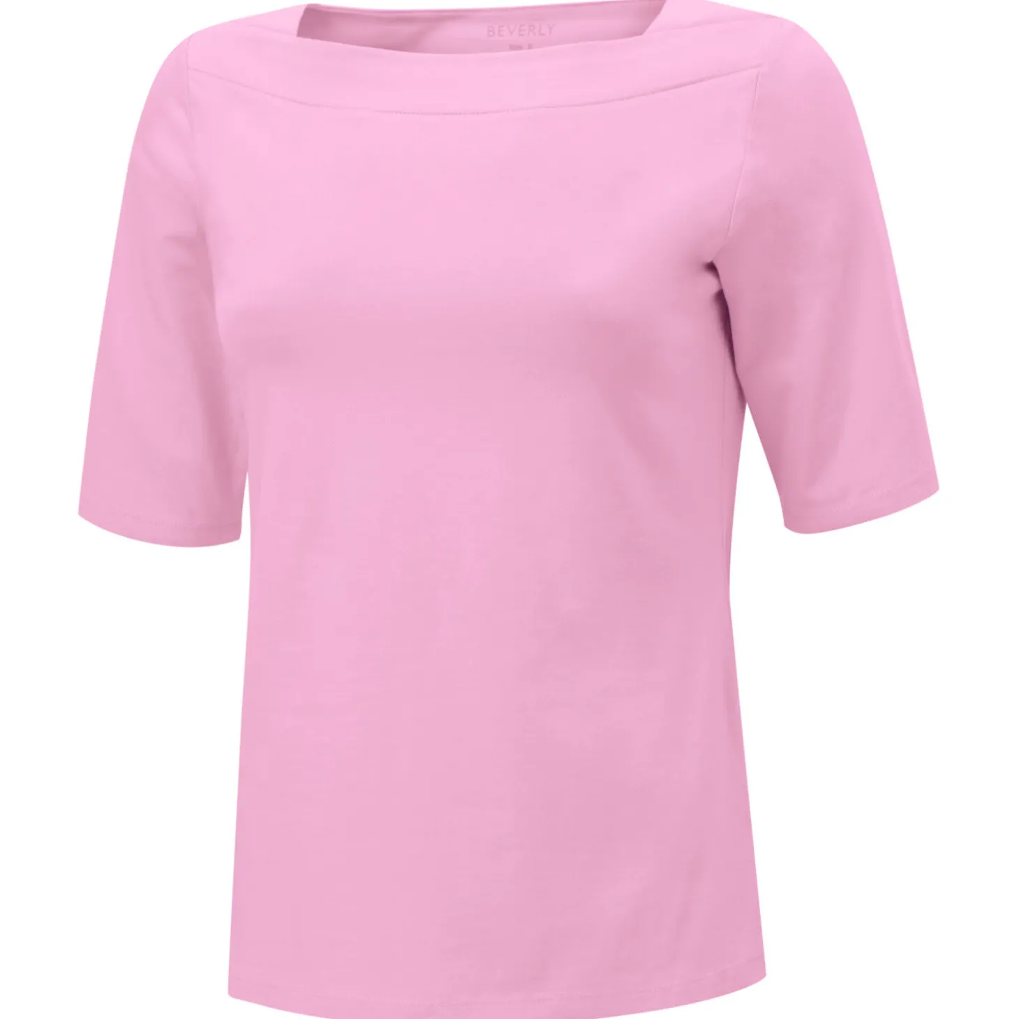 Basic Shirt mit Karree-Ausschnitt