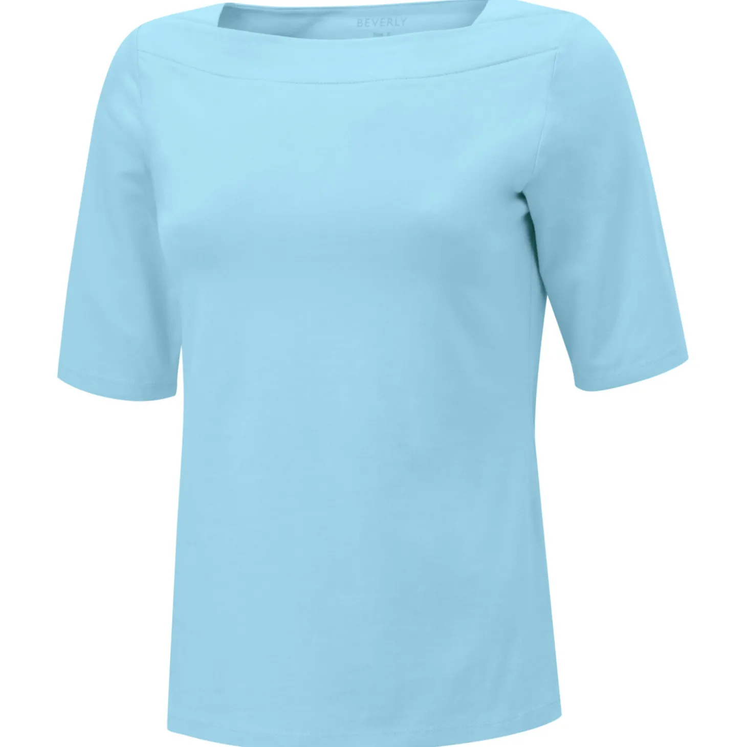 Basic Shirt mit Karree-Ausschnitt