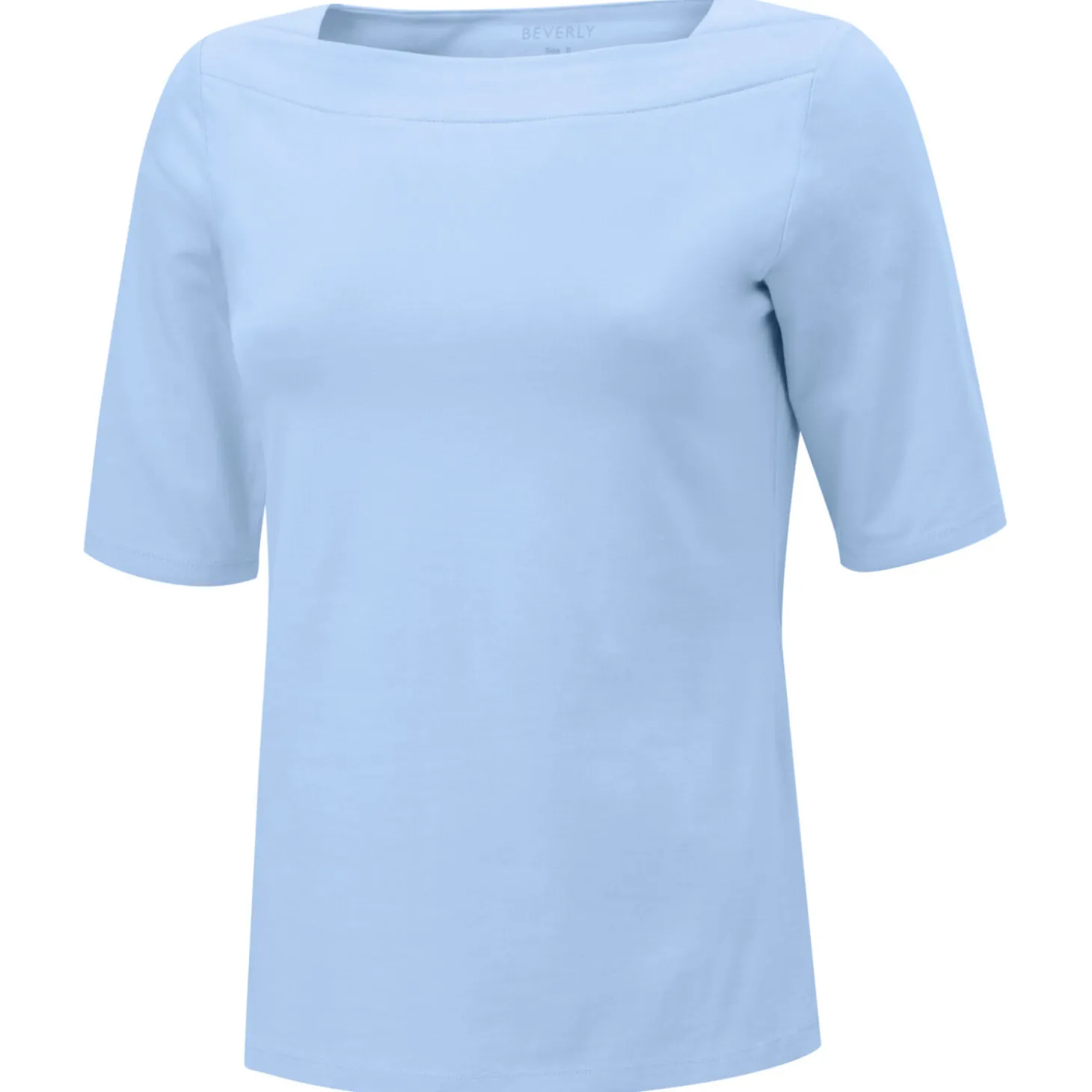 Basic Shirt mit Karree-Ausschnitt