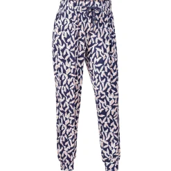 Bedruckte Jerseyhose lang