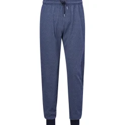 Bedruckte Pyjama Hose mit Bündchenabschluss