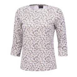 Bedrucktes Shirt mit 3/4 Ärmeln