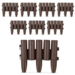 Beetbegrenzung 8er Set Rund