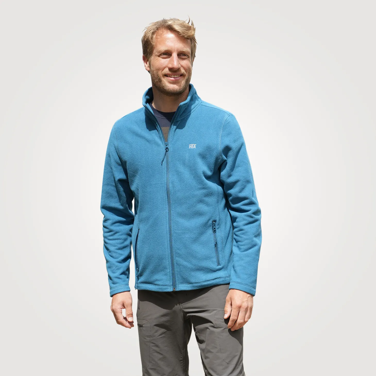 Bequeme Fleece-Jacke von HTA
