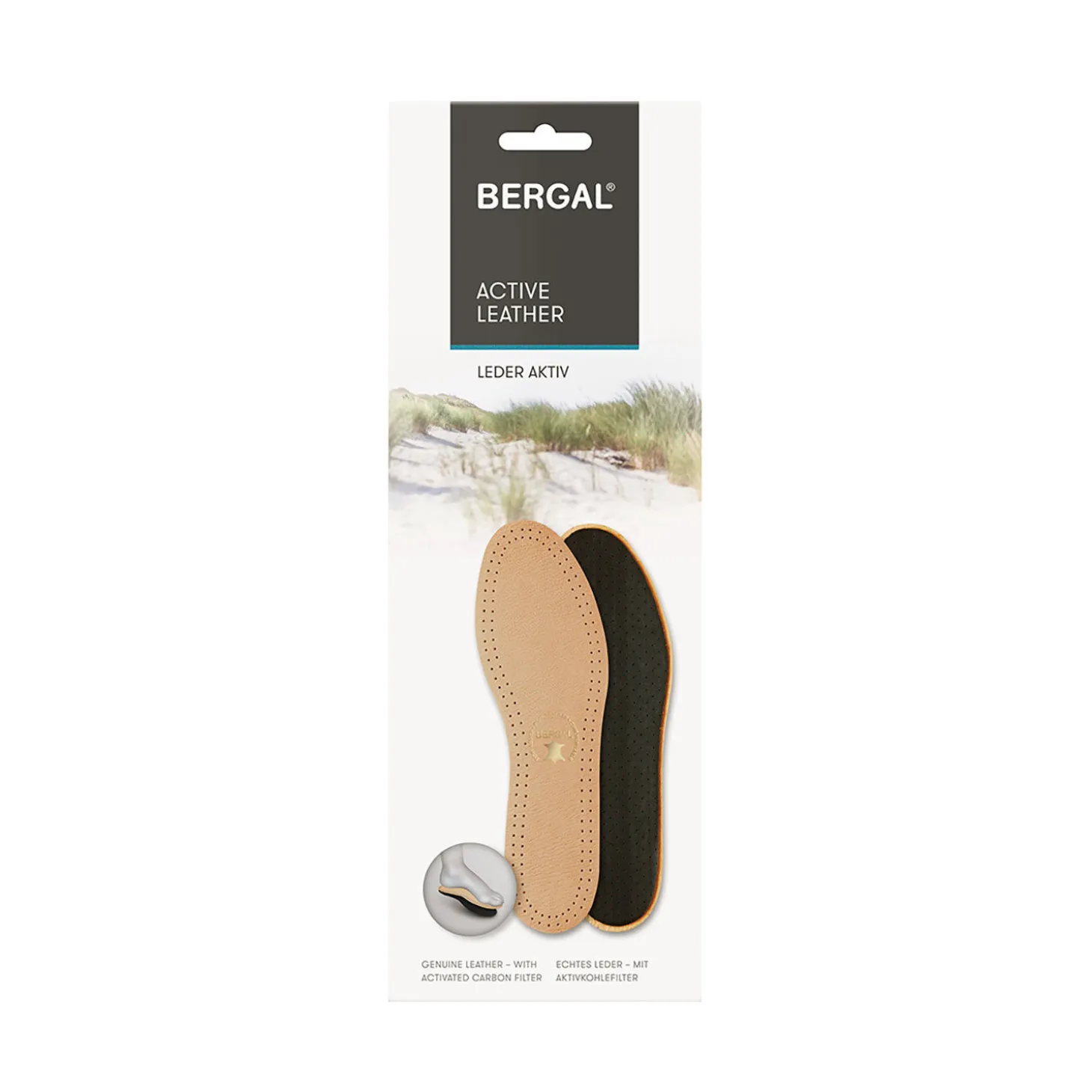 Bergal Active Ledersohle