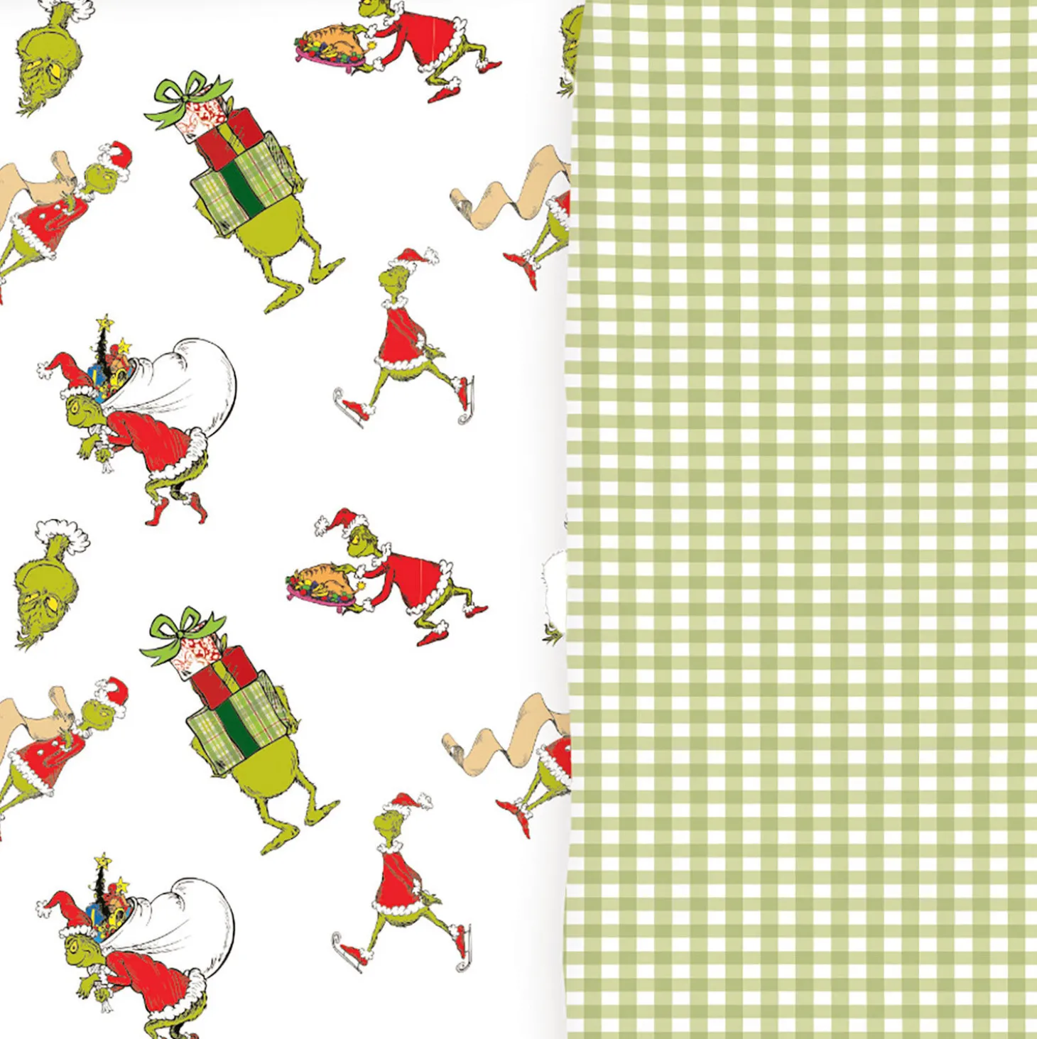 Bettwäsche „Der Grinch“ mit Weihnachtsmotiv