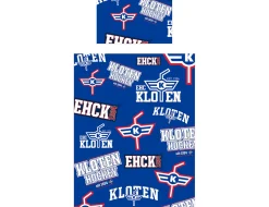 Bettwäsche EHC Kloten blau-weiss