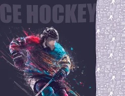 Bettwäsche "Ice Hockey" mit Spieler