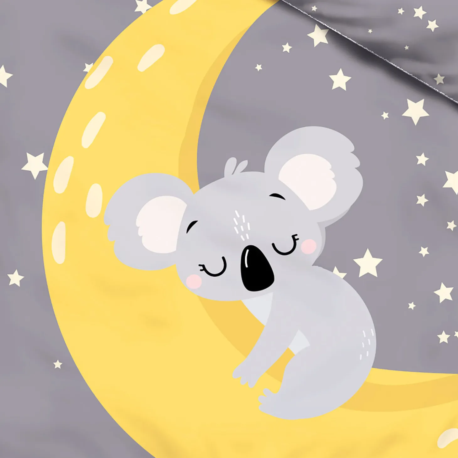 Bettwäsche Koala-Traum Sterne und Mond