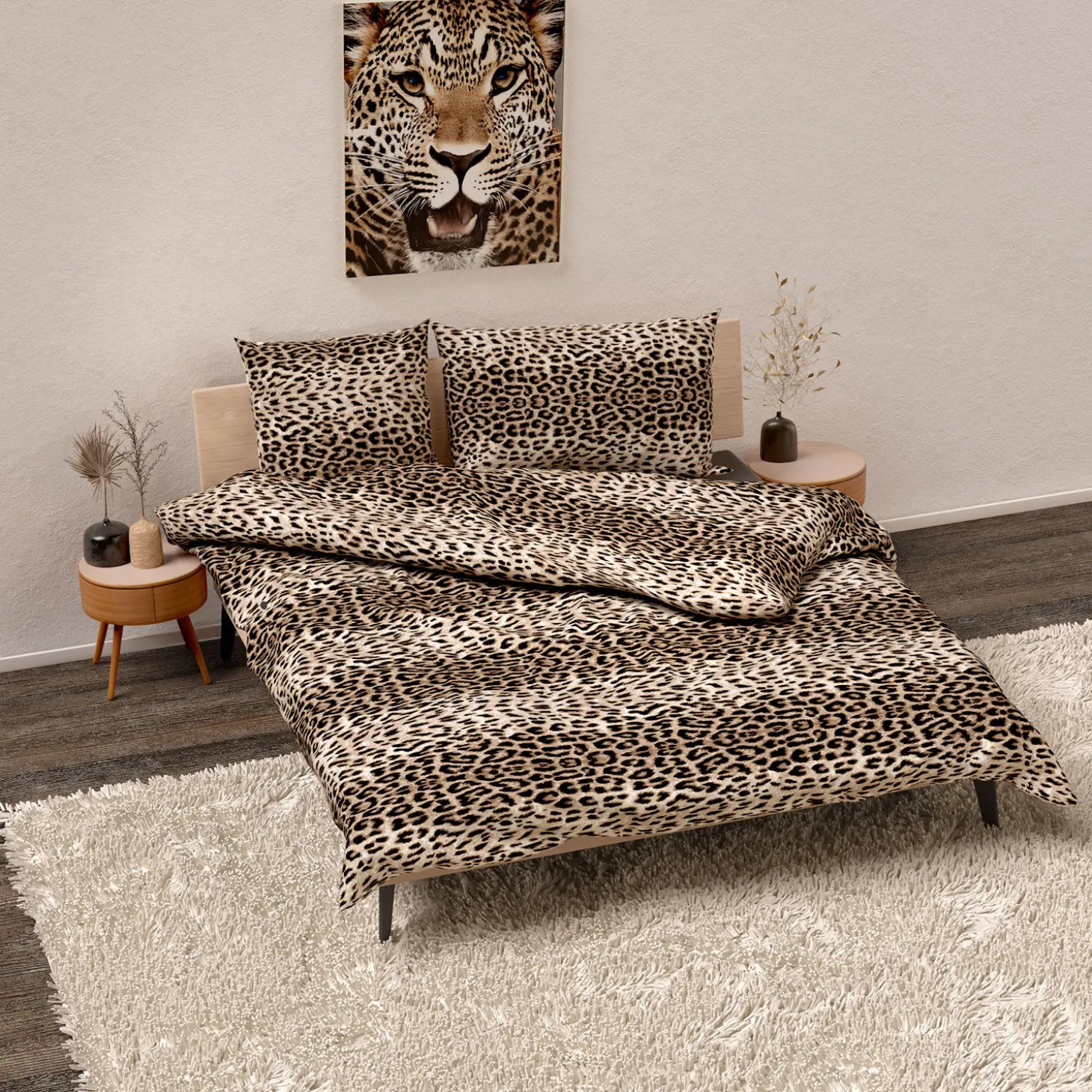 Bettwäsche Leopard