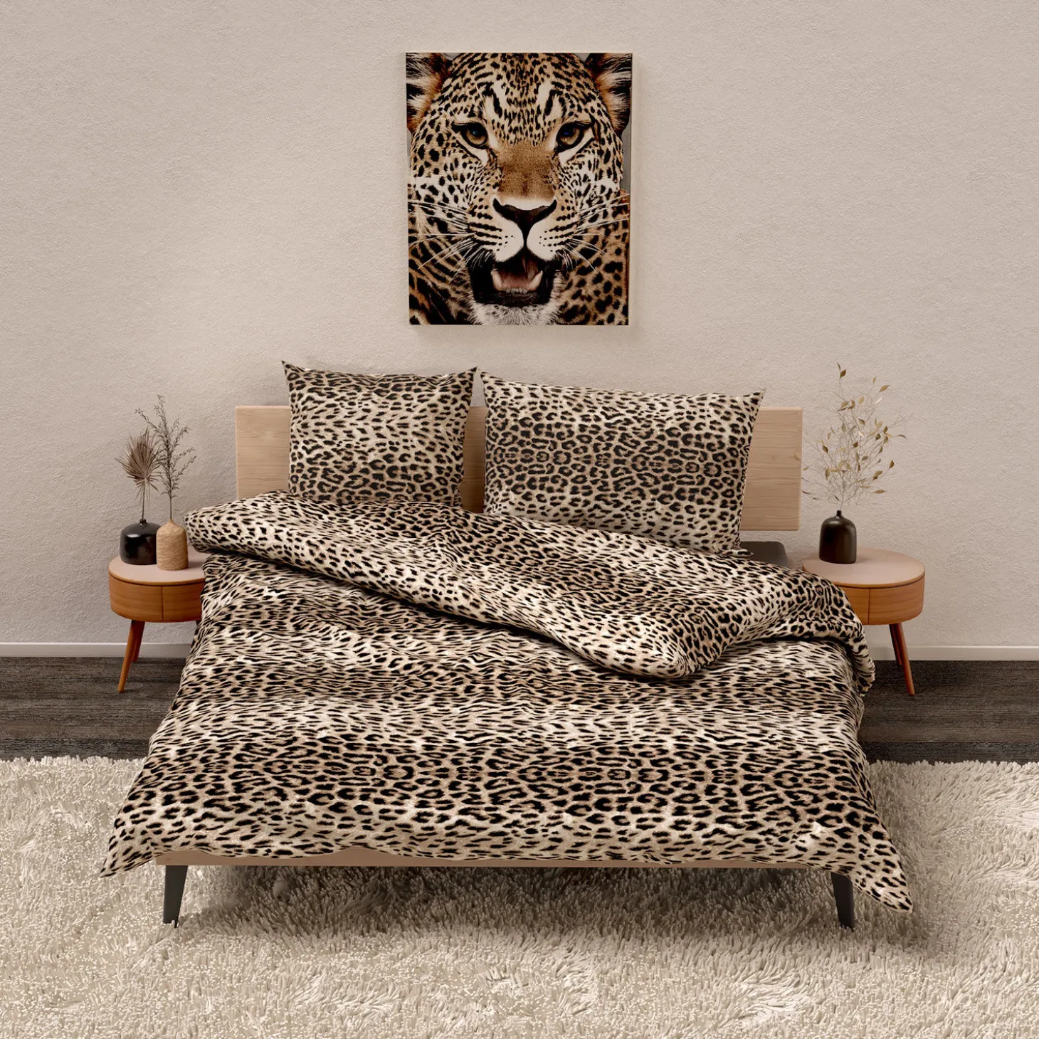 Bettwäsche Leopard