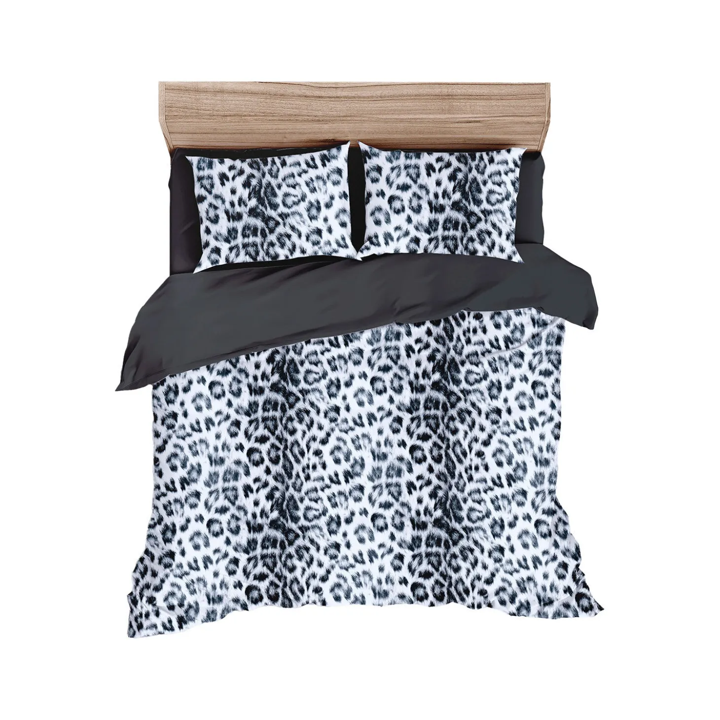 Bettwäsche Leopard Look mit Leo-Muster