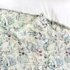 Bettwäsche mit Aquarellblättern