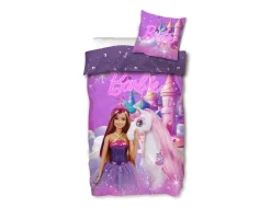 Bettwäsche mit Barbie und Einhorn