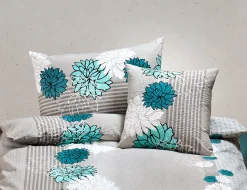 Bettwäsche mit Blütenmotiv