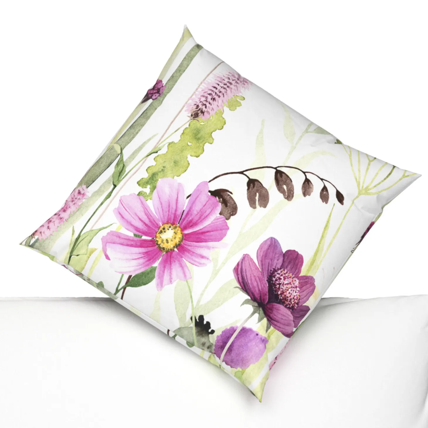 Bettwäsche mit bunter Wildblumenwiese