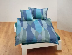 Bettwäsche mit farbenfrohem geometrischen Muster