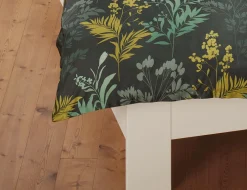 Bettwäsche mit feinem Blätterprint