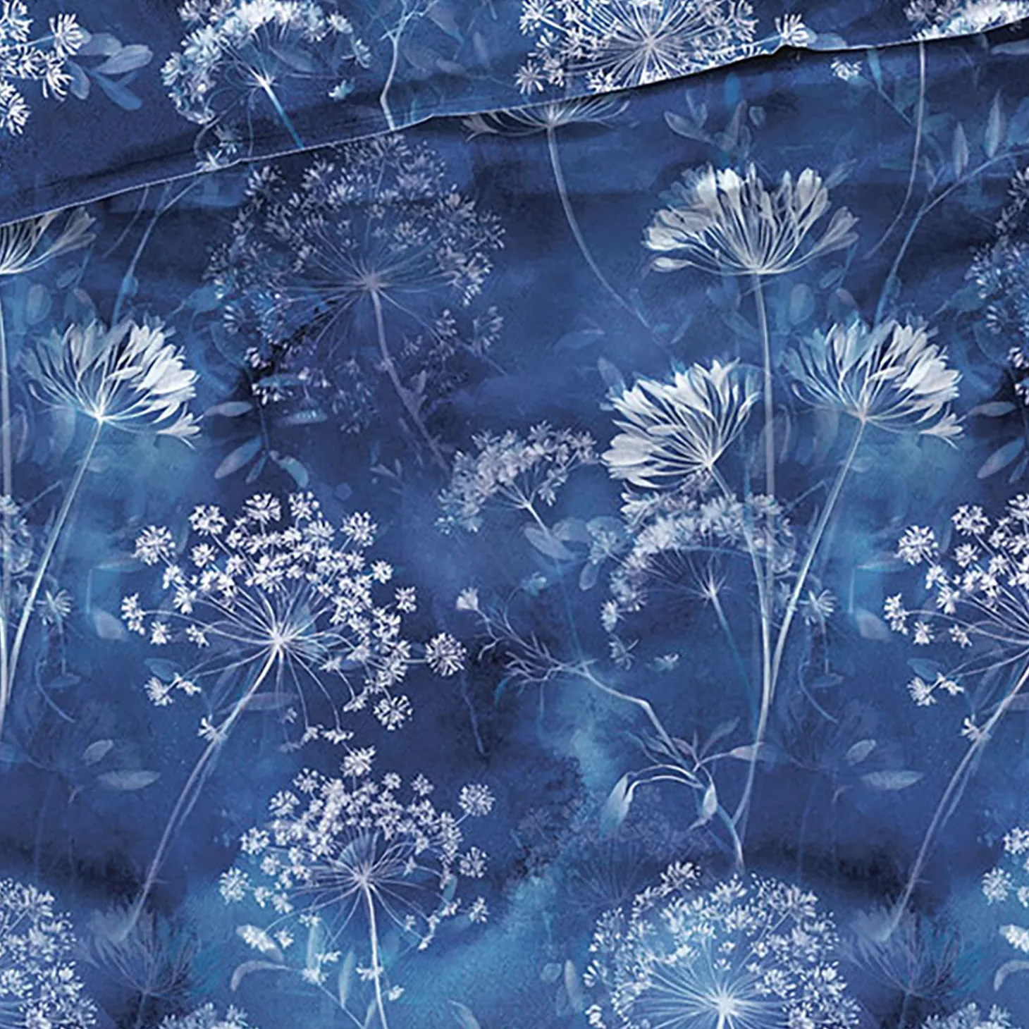 Bettwäsche mit feinen Pusteblumen