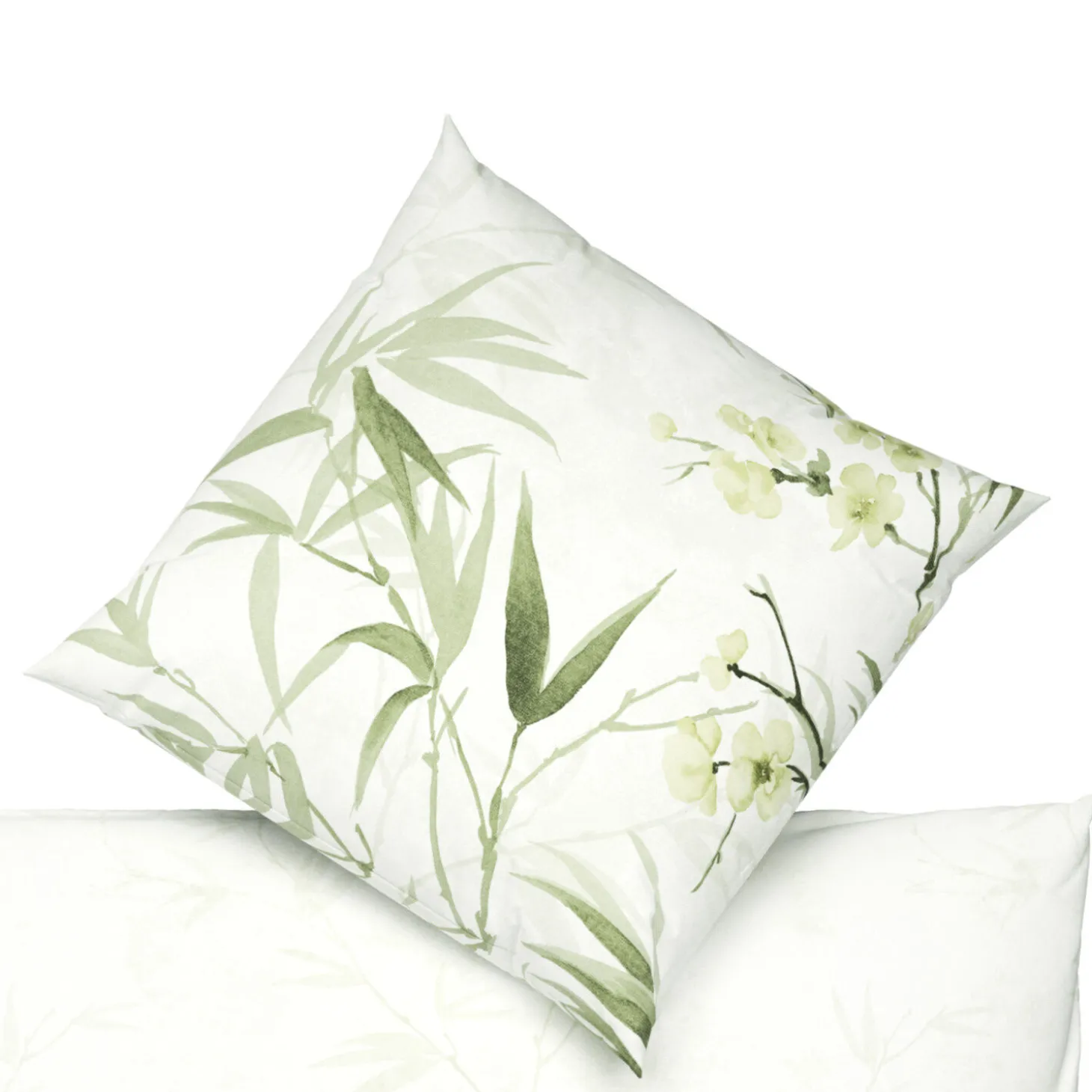 Bettwäsche mit floralen Blättermotiven